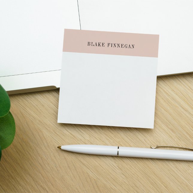 Colorblock Border | Personalised Post-it Notes (Creator Uploaded)