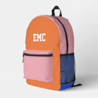 Colorblock Monogram Personalised