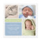 Colorblock Photo Collage Blue Green Baby Boy Birth