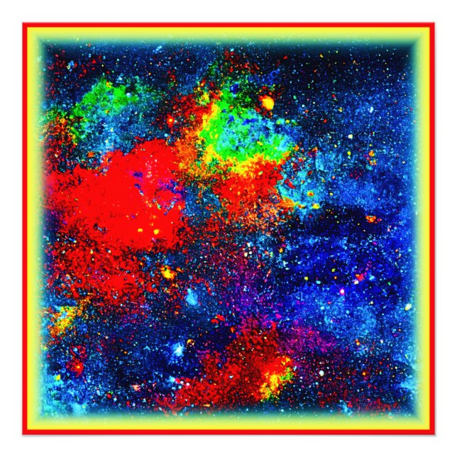 Colorburst Cosmos. Buy Now Photo Print (Front)