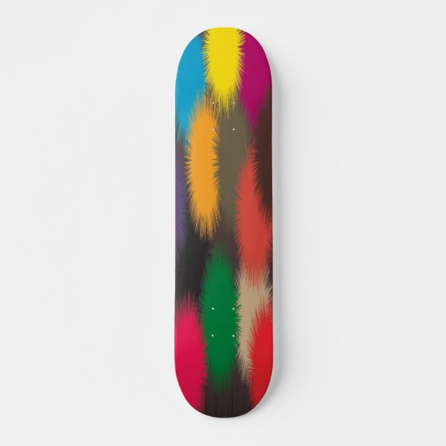 Colorburst Energy Skateboard (Front)