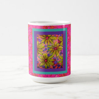 Colorburst Floral Petals Coffee Mug