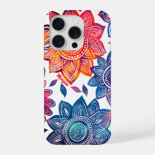 Colorburst Mandala Garden – Vibrant Boho Gift iPhone 15 Pro Case