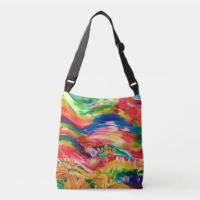 Colorcillates Crossbody Bag (Front)