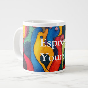 Colorcube 2 Colourful Cubism Speciality Mug