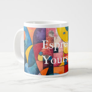 Colorcube 3 Colourful Cubism Speciality Mug