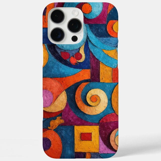 Colorcube 4 iPhone Samsung Cases Multiple  (Back)