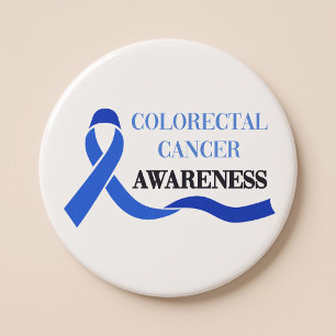 Colorectal Cancer Awareness 7.5 Cm Round Badge