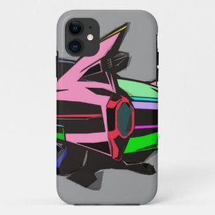 Colored cadillac Case-Mate iPhone case