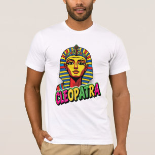 Colored Cleopatra T-Shirt Ancient Egyptian Queen