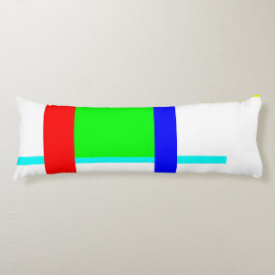 Colored hug body cushion