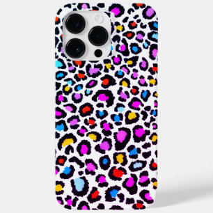 Colored Leopard Print Case-Mate iPhone 14 Pro Max Case
