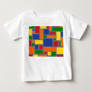 Colored Rectangles Baby T-Shirt