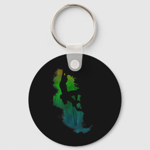 Colored Rock Climbing Outdoor Clothing Gift Key Ring