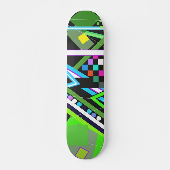 Colored Skateboard (Front)