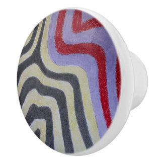 Colored Waves Ceramic Pull