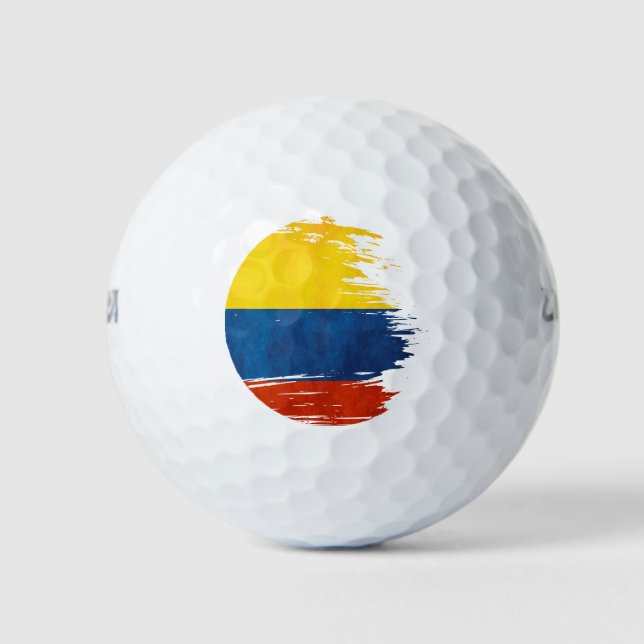 Colores de Colombia Golf Balls (Front)