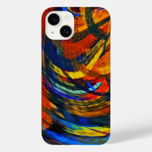 Colorful Abstract Art Case-Mate iPhone 14 Case