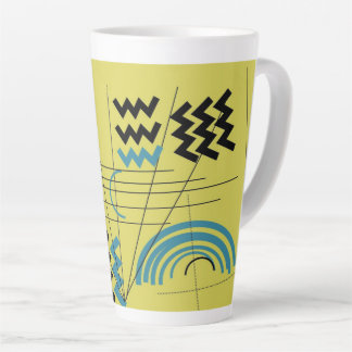 Colorful Abstract Art Mug – Modern Artistic Coffee