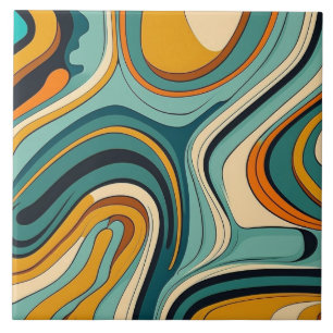 Colorful Abstract Ceramic Tiles