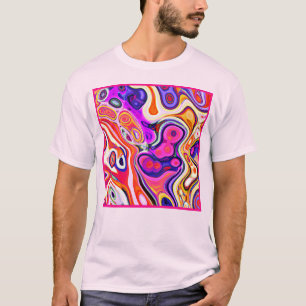 Colorful Abstract Design in Focus T-Shirt