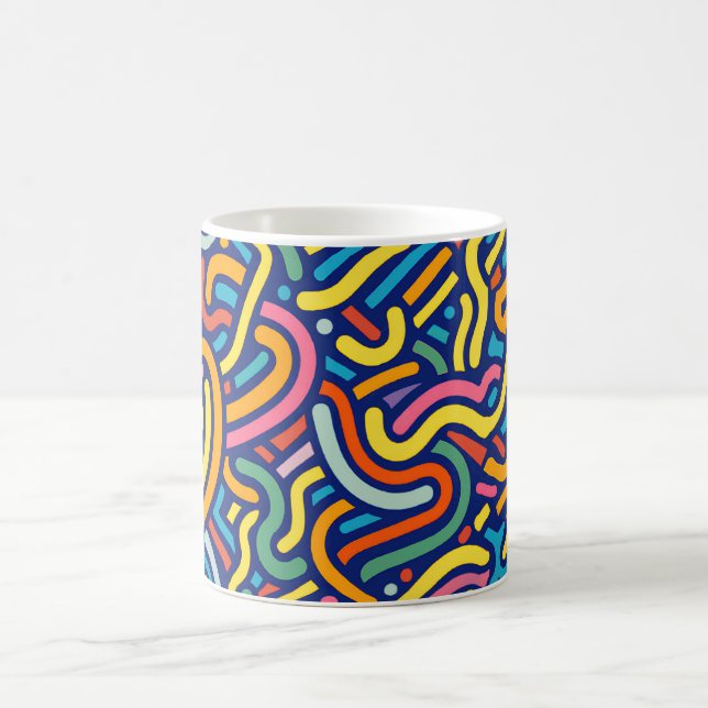 Colorful Abstract Flow Mug (Center)