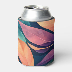 Colorful Abstract Leaves Can Cooler