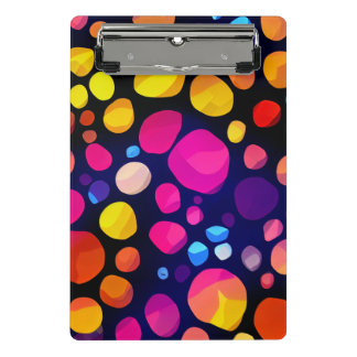 Colorful Abstract Mini Clipboard