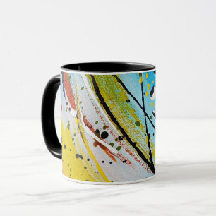 Colorful Abstract Modern Unique Mug