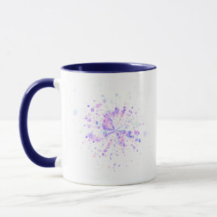Colorful Abstract Neon Splash Mug