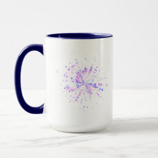 Colorful Abstract Neon Splash Mug