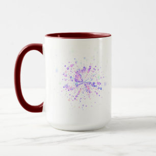 Colorful Abstract Neon Splash Mug