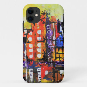 Colorful Abstract Original Art Case-Mate iPhone Case