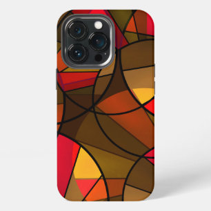 Colorful abstract pattern iPhone 13 pro case