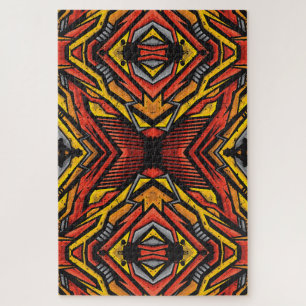Colorful Abstract Pattern Jigsaw Puzzle