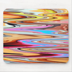 Colorful abstract pattern        mouse pad