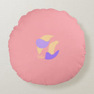 Colorful Abstract Throw Pillow