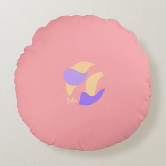 Colorful Abstract Throw Pillow
