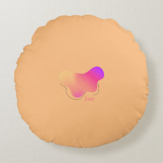 Colorful Abstract Throw Pillow