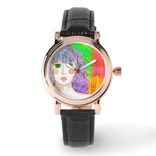 Colorful Abstract Wearable Art Watch