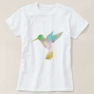 Colorful Abstract Woodpecker T-Shirt