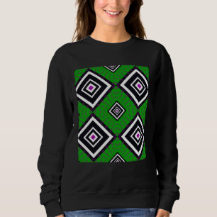 Colorful African Pattern African artwork African H Sweatshirt