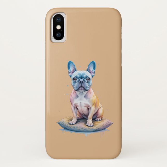 Colorful and Artistic French Bulldog  Case-Mate iPhone Case (Back)