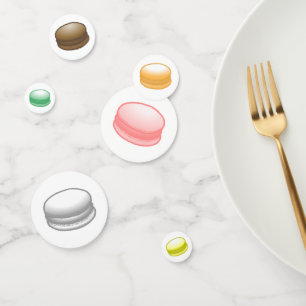 Colorful and Beautiful Macarons Confetti