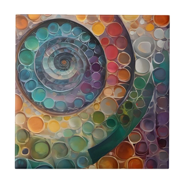 colorful and modern tile (Front)