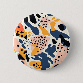 Colorful Animal Print 03 6 Cm Round Badge