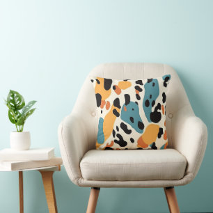 Colorful Animal Print 04 Cushion