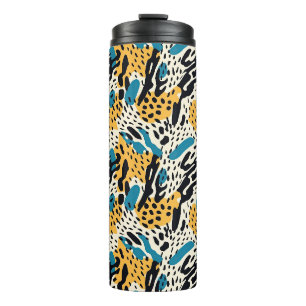 Colorful Animal Print 06 Thermal Tumbler