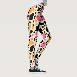 Colorful Animal Print 07 Leggings
