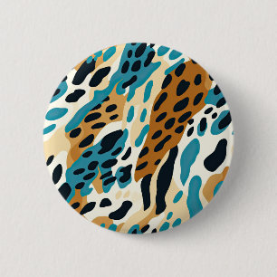 Colorful Animal Print 09 6 Cm Round Badge